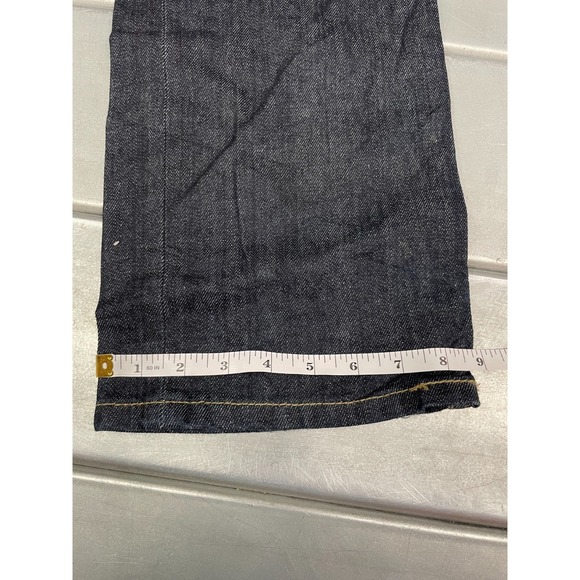 Levis 514 Straight Leg Jeans Mens 33x30 Blue Dark Wash Denim 100% Cotton - Picture 10 of 16